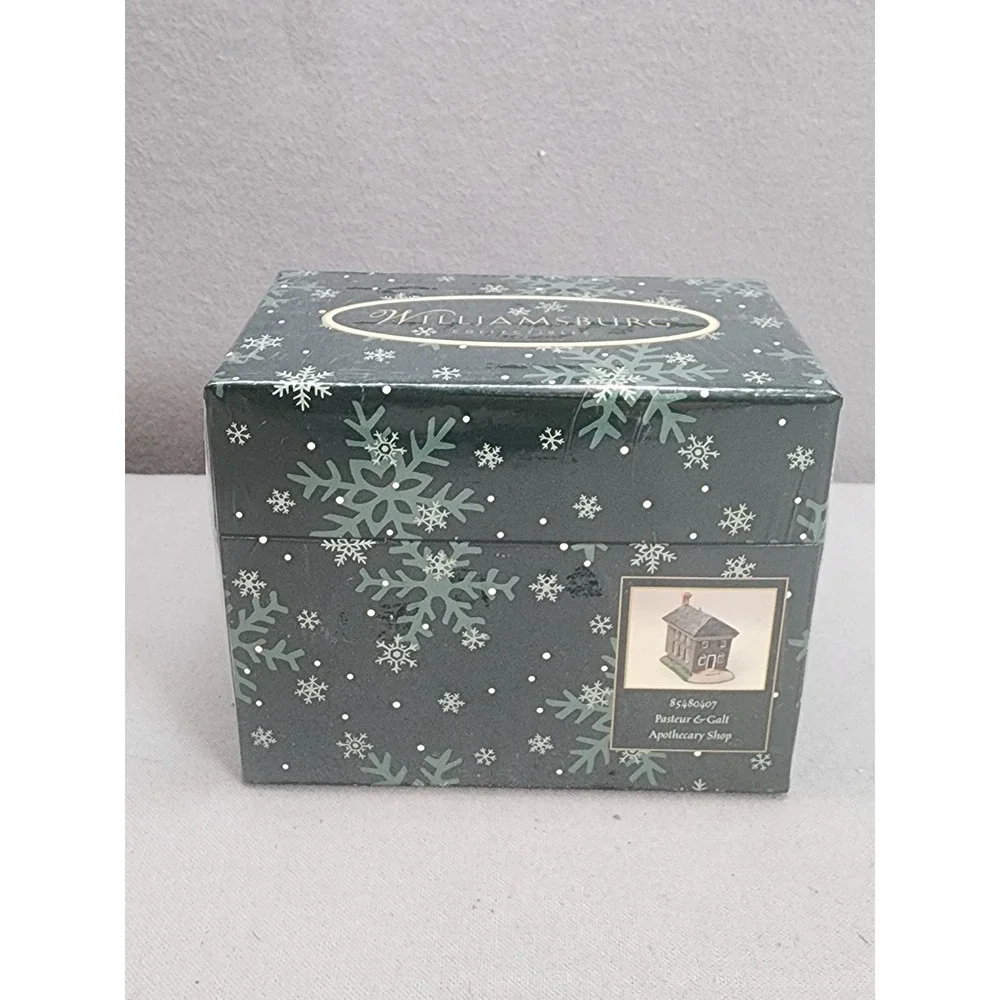 Lang & Wise Colonial Williamsburg - Pasteur & Galt Apothecary Shop Sealed in Box
